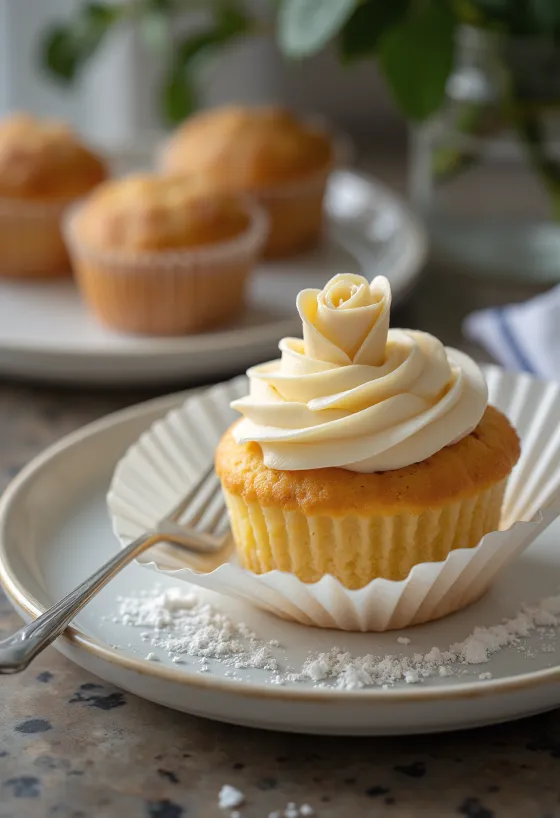 Капкејк са марципаном и кремом