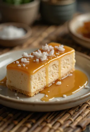 Торта од слане карамеле украшена печеним орасима