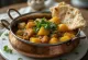 Лабра са гхијем, украшена свежим коријандером