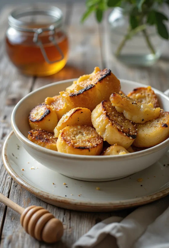 ББК гриловане кифле са маком сервиране