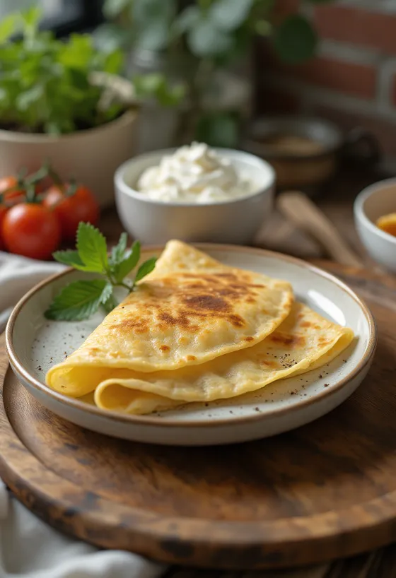 Аутентични француски слани креп (палачинке)