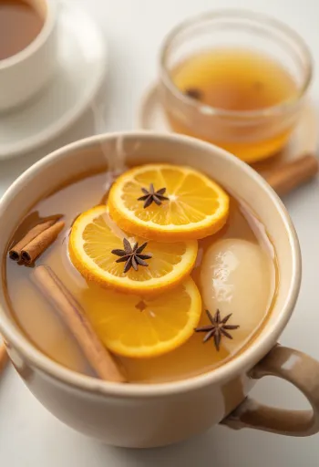 Сидер са медом и циметом у шољи