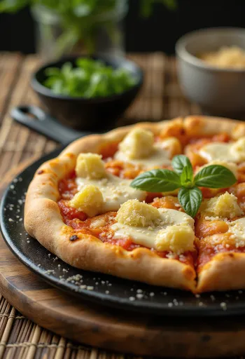Pizza ai Carciofini са артичокама и сиром